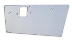 Door Panels - Stainless Steel, 68-77 Ford Bronco, pair