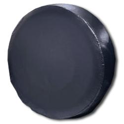 Black Vinyl Spare Tire Cover, Various Sizes