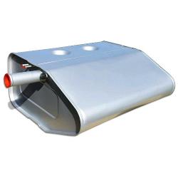 Rear Main Fuel Tank - Stock Steel, OEM Style, 66-76 Ford Bronco Small Dent and Scratches
