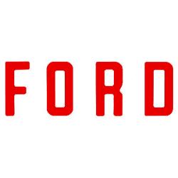 FORD Tailgate Letters, Red, Vinyl