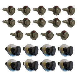 Stainless Steel Seat Mounting and Grade 8 Seat Belt Bolt Kit
